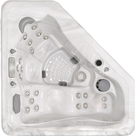 TS 240X Hot Tub Downshot